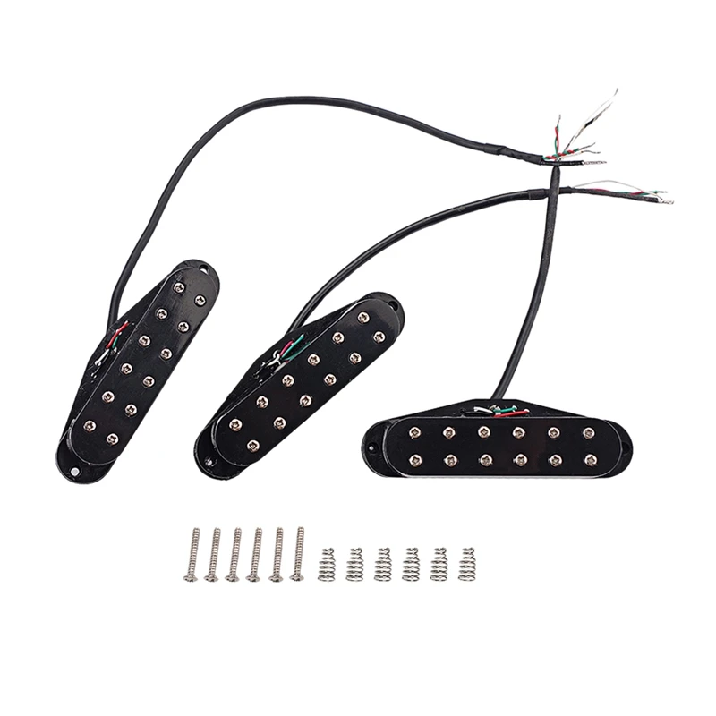 3Pcs/Set Neck Middle Bridge Humbucker Guitar Pickup for Strat-Sized Mini-Humbucker
3Pcs/Set Neck Middle Bridge Humbucker Guitar Pickup for Strat-Sized Mini-Humbucker