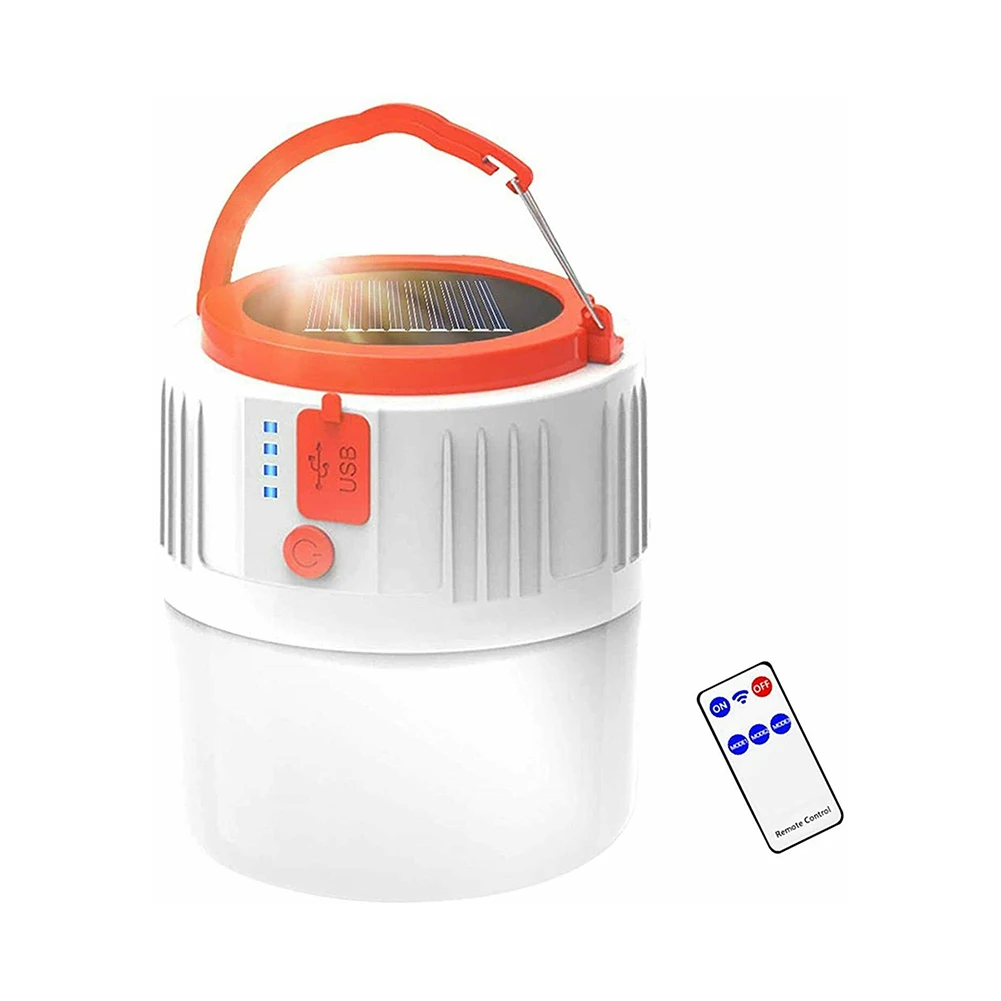 USB Rechargeable Solar LED Camping Lantern Outdoor Hiking Tent Night Light Portable Remote Control Emergency Light Power Bank
USB Rechargeable Solar LED Camping Lantern Outdoor Hiking Tent Night Light Portable Remote Control Emergency Light Power Bank