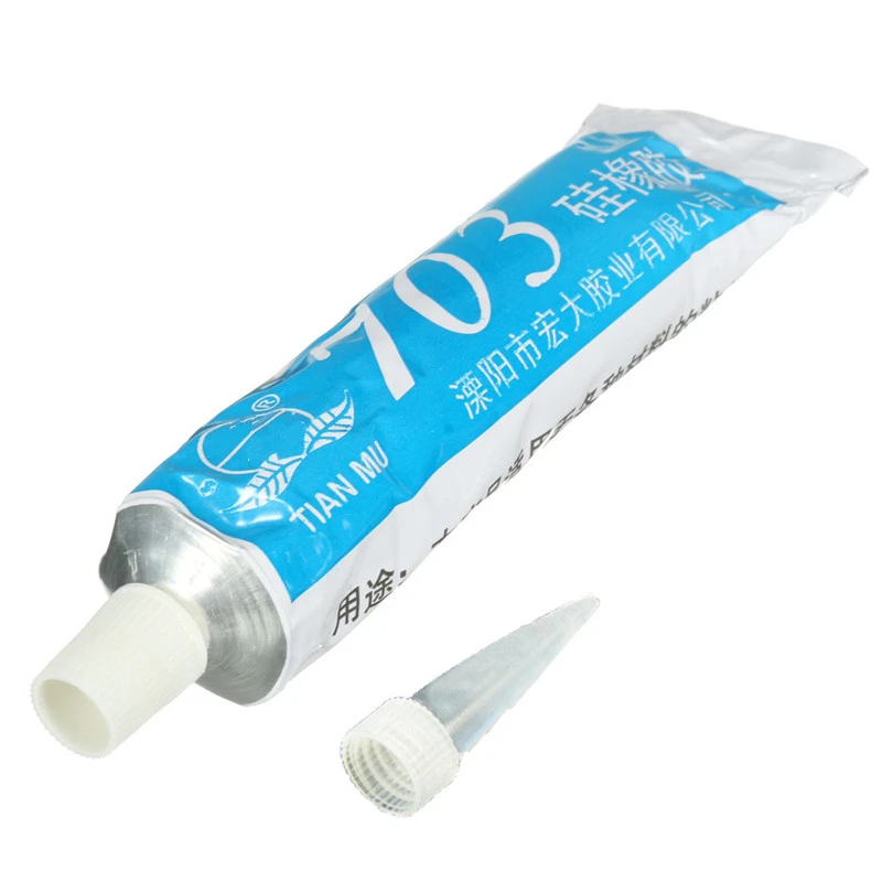 703 Silicone Rubber Glue High Temperature Adhesive Sealant For Glass Metal Plastic Tiles
703 Silicone Rubber Glue High Temperature Adhesive Sealant For Glass Metal Plastic Tiles