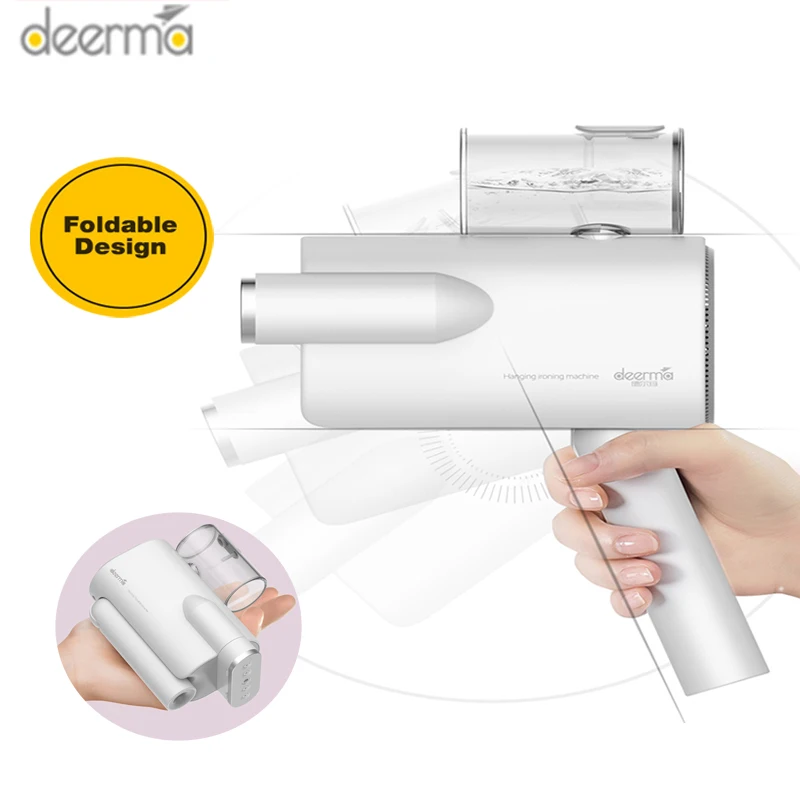 Новинка 2019 портативная Паровая щетка для одежды Deerma 220v бытовая железная