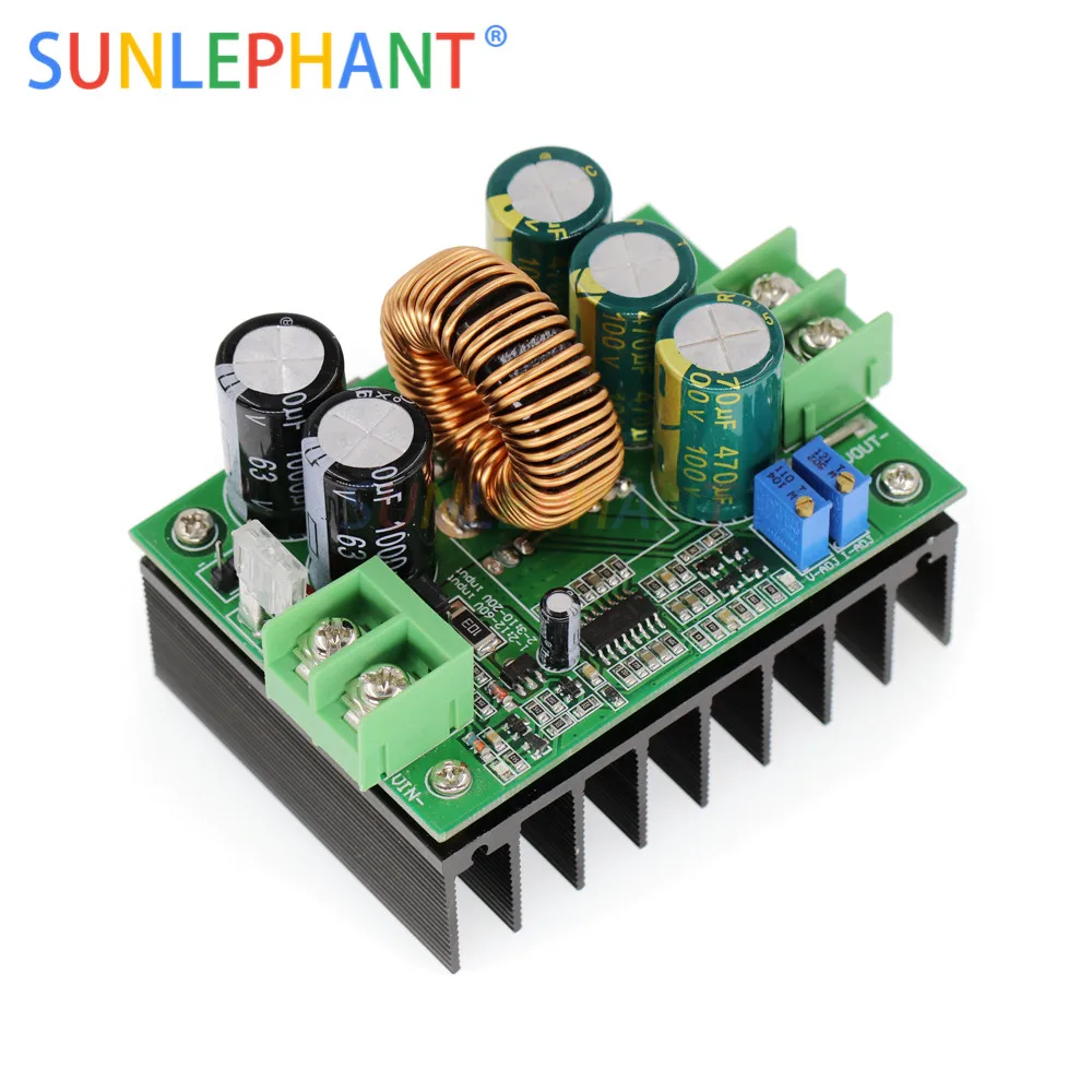1200W 20A DC Converter Boost Step-up Power Supply Module IN 10-60V OUT 12-80V On-board Regulator
1200W 20A DC Converter Boost Step-up Power Supply Module IN 10-60V OUT 12-80V On-board Regulator