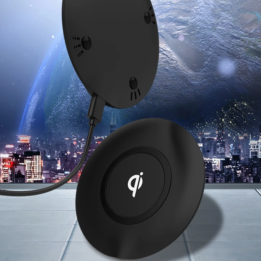 Qi Wireless Charger, Fast Wireless Charging Pad, with QC3.0 AC Adapter, for iPhone 12/12 Pro/11/11 Pro/XR/XS/X/8 Sumsung S10 S9
Qi Wireless Charger, Fast Wireless Charging Pad, with QC3.0 AC Adapter, for iPhone 12/12 Pro/11/11 Pro/XR/XS/X/8 Sumsung S10 S9