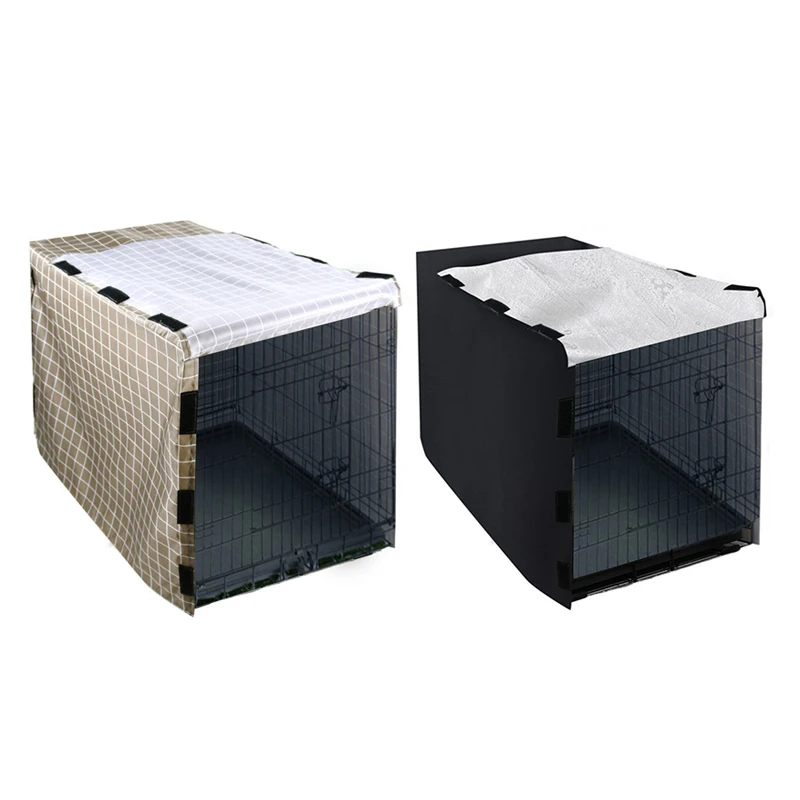 Pet Four Door Cat Dog Cage Dust Cover Waterproof Sun Protection Dog Crate Cover Durable Pet Kennel Case For Wire Dog Crates
Pet Four Door Cat Dog Cage Dust Cover Waterproof Sun Protection Dog Crate Cover Durable Pet Kennel Case For Wire Dog Crates