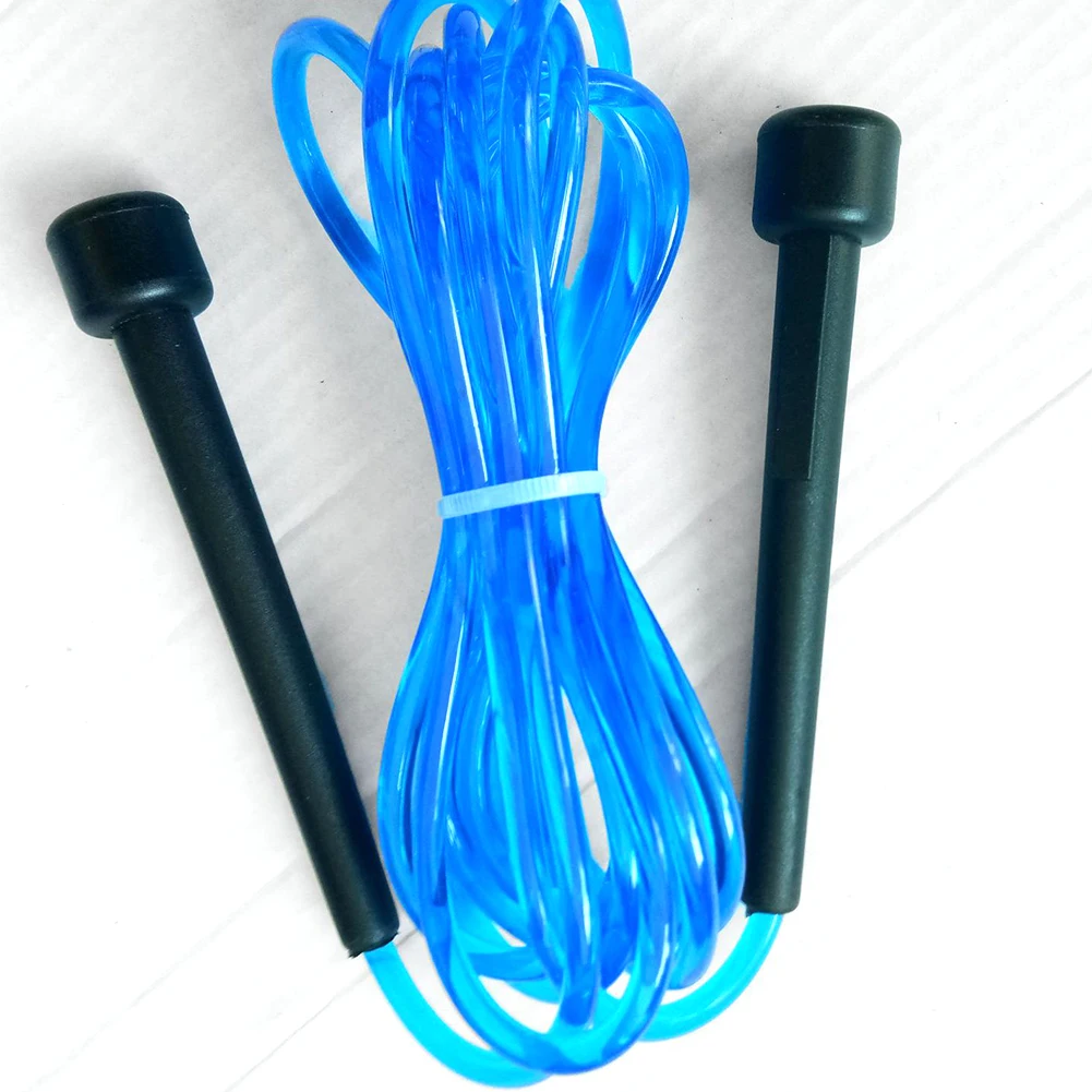 275cm Skipping Weight Loss Transparent PVC Jump Rope Aerobic Exercise Gym Equipment Fitness Adjustable Workout Boxing Universal
275cm Skipping Weight Loss Transparent PVC Jump Rope Aerobic Exercise Gym Equipment Fitness Adjustable Workout Boxing Universal