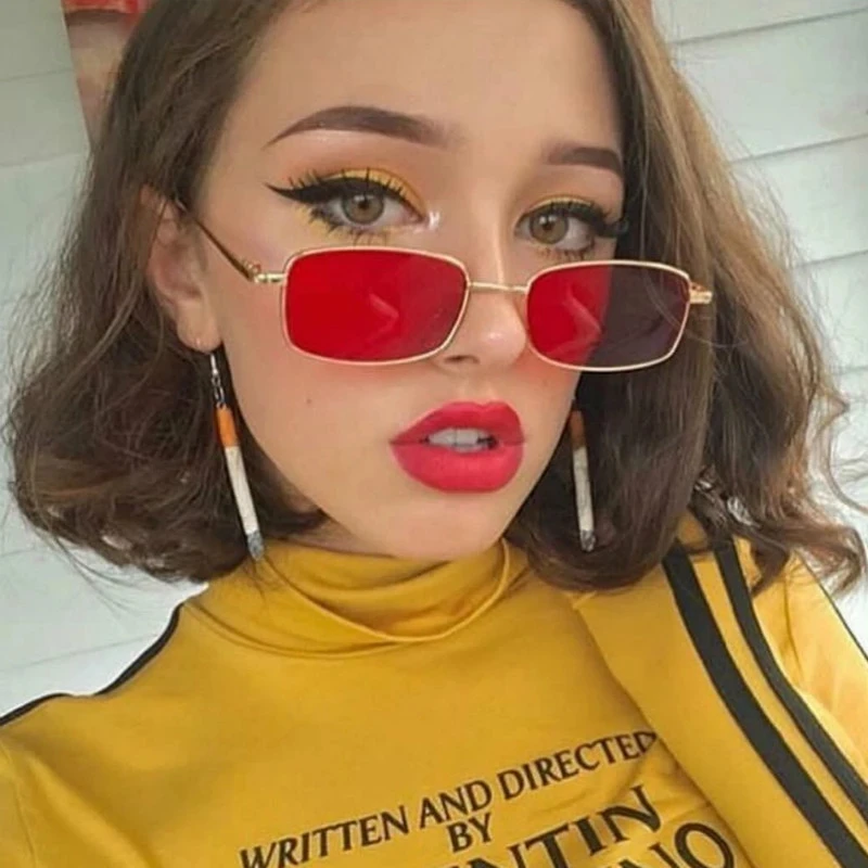 HKNA Small Rectangle Sunglasses Women/Men Brand Designer Glasses Women Luxury Small Eyewear Women Mirror Oculos De Sol Gafas
HKNA Small Rectangle Sunglasses Women/Men Brand Designer Glasses Women Luxury Small Eyewear Women Mirror Oculos De Sol Gafas