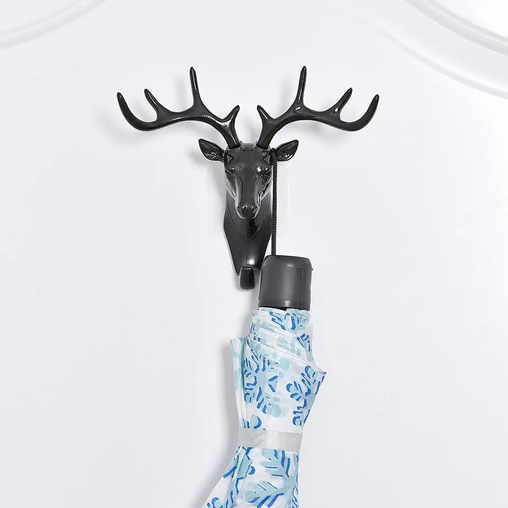 Wall Mounted Hanging Hooks Deer head sticky door hook Accesorios Storage living room Organizar Storage coat hooks for wall
Wall Mounted Hanging Hooks Deer head sticky door hook Accesorios Storage living room Organizar Storage coat hooks for wall