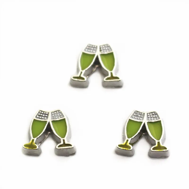 New Style 10pcs/lot Charms wine glass Floating Charms for Floating Memory pendant charms Lockets DIY Jewelry
New Style 10pcs/lot Charms wine glass Floating Charms for Floating Memory pendant charms Lockets DIY Jewelry
