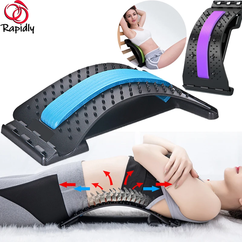 Back Massager Stretcher Equipment Massage Tools Massageador Magic Stretch Fitness Lumbar Support Relaxation Spine Pain Relief
Back Massager Stretcher Equipment Massage Tools Massageador Magic Stretch Fitness Lumbar Support Relaxation Spine Pain Relief