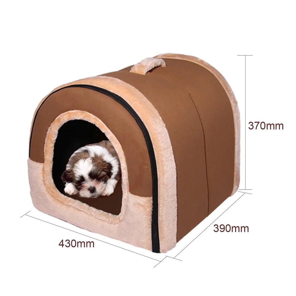 Washable Comfortable Sleeping Kennel For Small Medium Sized Pet Supplies Pet House Brown Dog Bed Pet Cats Sofa Soft Cushion
Washable Comfortable Sleeping Kennel For Small Medium Sized Pet Supplies Pet House Brown Dog Bed Pet Cats Sofa Soft Cushion