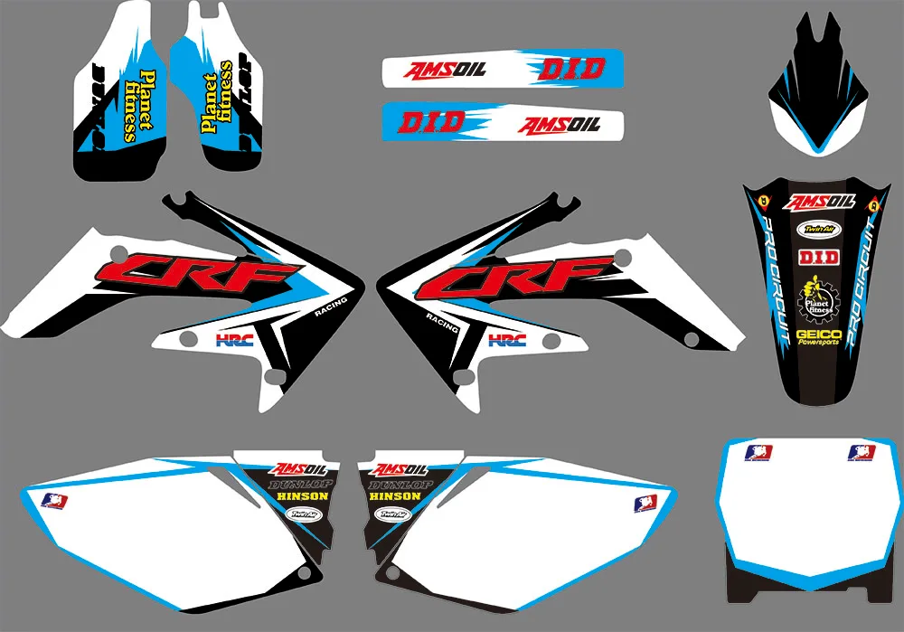 GRAPHICS Personalised Stickers Motorcycle Decos Kits for HONDA CRF250R CRF2502004 2005 2006 2007 2008 2009 0813 
GRAPHICS Personalised Stickers Motorcycle Decos Kits for HONDA CRF250R CRF2502004 2005 2006 2007 2008 2009 0813