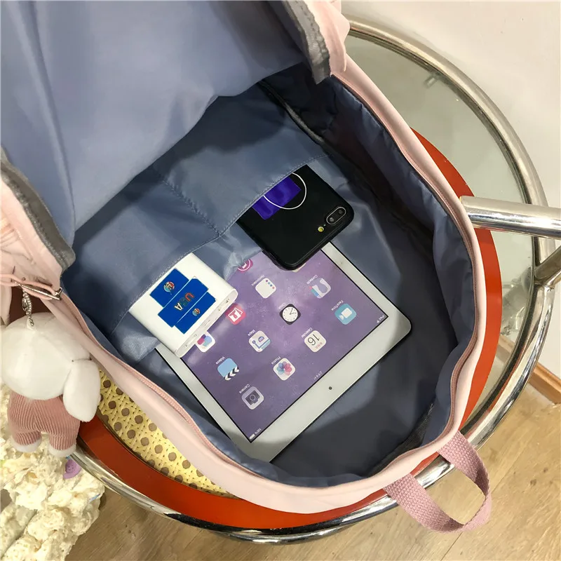 DCIMOR New Waterproof Nylon Women Backpack Female Multi-pocket Schoolbag Cute Girl Bookbag College Laptop Backpacks Travel Bag
DCIMOR New Waterproof Nylon Women Backpack Female Multi-pocket Schoolbag Cute Girl Bookbag College Laptop Backpacks Travel Bag