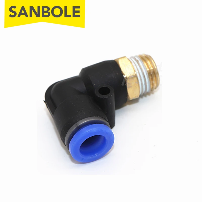 

Pneumatic Connector PL Trachea Elbow PL4-M5 PL8-02 PL10-03 PL6-01 PL12-04 Air Fittings Hose Connectors Square Thread