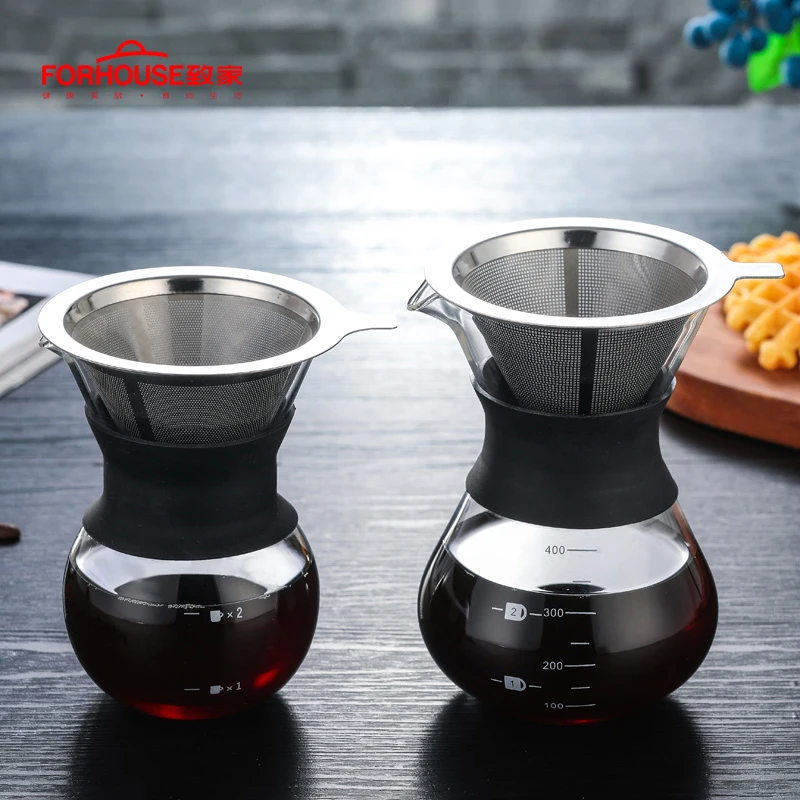 200ml/400ml Heat Resistant Glass Coffee Pot Coffee Brewer Cups Counted Coffee Maker Barista Percolator
200ml/400ml Heat Resistant Glass Coffee Pot Coffee Brewer Cups Counted Coffee Maker Barista Percolator