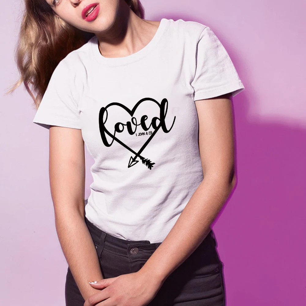Seeyoushy Love Heart Arrows Print Valentines Day Woman Tshirts Harajuku Tops for Teens Graphic Tee Aesthetic O Neck Ropa Mujer
Seeyoushy Love Heart Arrows Print Valentines Day Woman Tshirts Harajuku Tops for Teens Graphic Tee Aesthetic O Neck Ropa Mujer