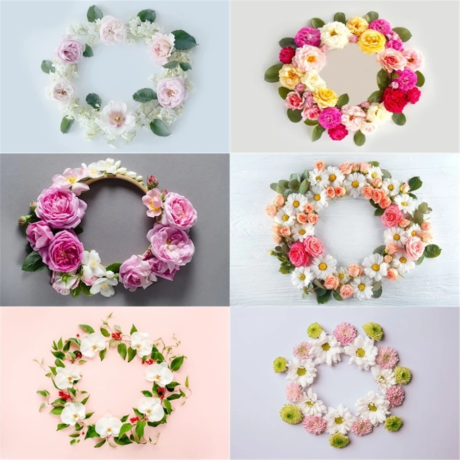 Nitree Photo Studio Props Newborn Baby Photography Backdrop Frame Made Of Beautiful Flowers On Light Vinyl Background Cloth
Nitree Photo Studio Props Newborn Baby Photography Backdrop Frame Made Of Beautiful Flowers On Light Vinyl Background Cloth