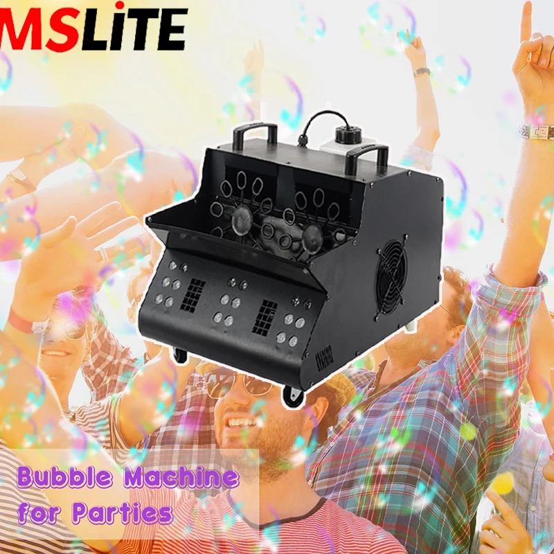 Stage Equipment DMX512 LED 1200W Smoke Bubble Machine for Party Show 
Stage Equipment DMX512 LED 1200W Smoke Bubble Machine for Party Show