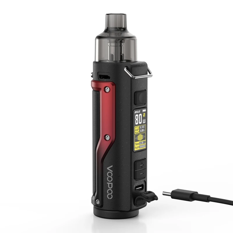 Набор VOOPOO Argus Pro с аккумулятором 3000 мА · ч емкость 80 Вт и 4 5 мл электронная сигарета