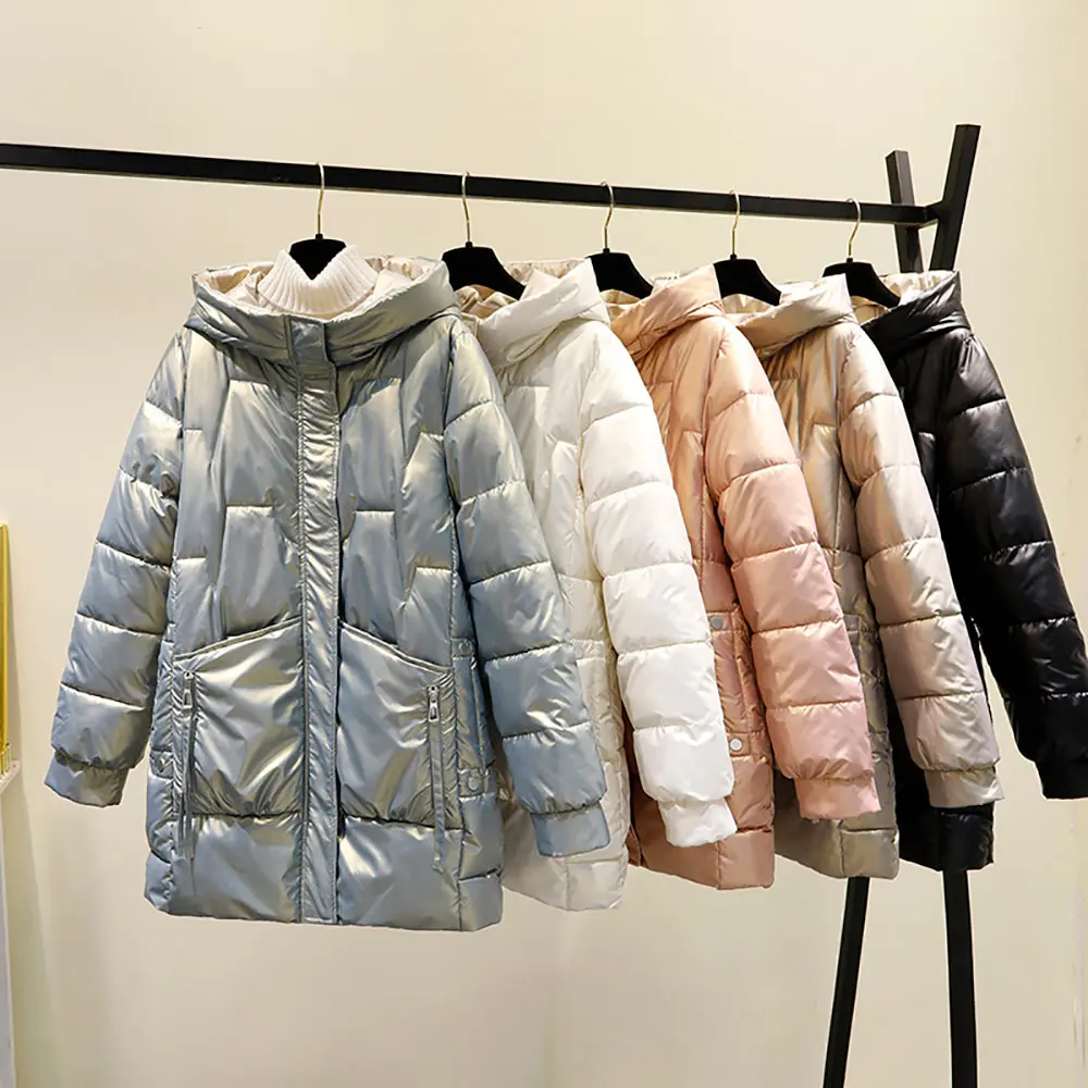 2022 New Hooded Long Parka Women Winter Fashion Solid Thick Coat Elegant Basic Cotton Padded Winter Jacket Women Clothes
2022 New Hooded Long Parka Women Winter Fashion Solid Thick Coat Elegant Basic Cotton Padded Winter Jacket Women Clothes