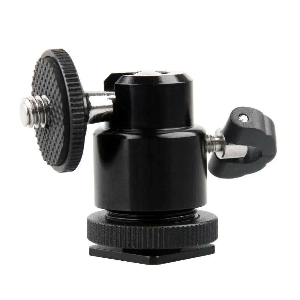 Metal Photography Light Bracket Ball Head 1/4" Mini Hot Shoe Screw Mount Flash Stand Holder for Camera Tripod Accessories
Metal Photography Light Bracket Ball Head 1/4" Mini Hot Shoe Screw Mount Flash Stand Holder for Camera Tripod Accessories