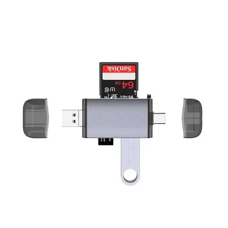 Кардридер Micro USB 2,0 Type C для SD Micro SD TF адаптер Аксессуары OTG кардридер смарт-карта памяти SD кардридер
Кардридер Micro USB 2,0 Type C для SD Micro SD TF адаптер Аксессуары OTG кардридер смарт-карта памяти SD кардридер