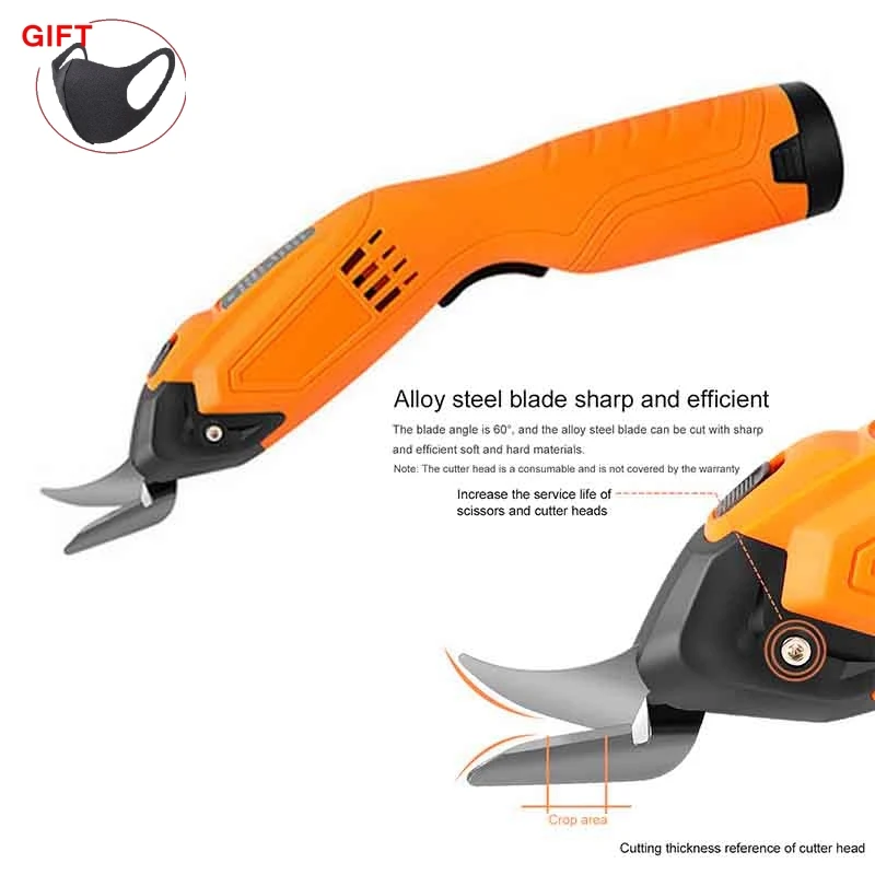 Electric Fabric Scissors USB Rechargeable 4V Cordless Leather Cloth Sewing Cutting Scissor Tool Crystal Cardboard Cutter Machine
Electric Fabric Scissors USB Rechargeable 4V Cordless Leather Cloth Sewing Cutting Scissor Tool Crystal Cardboard Cutter Machine