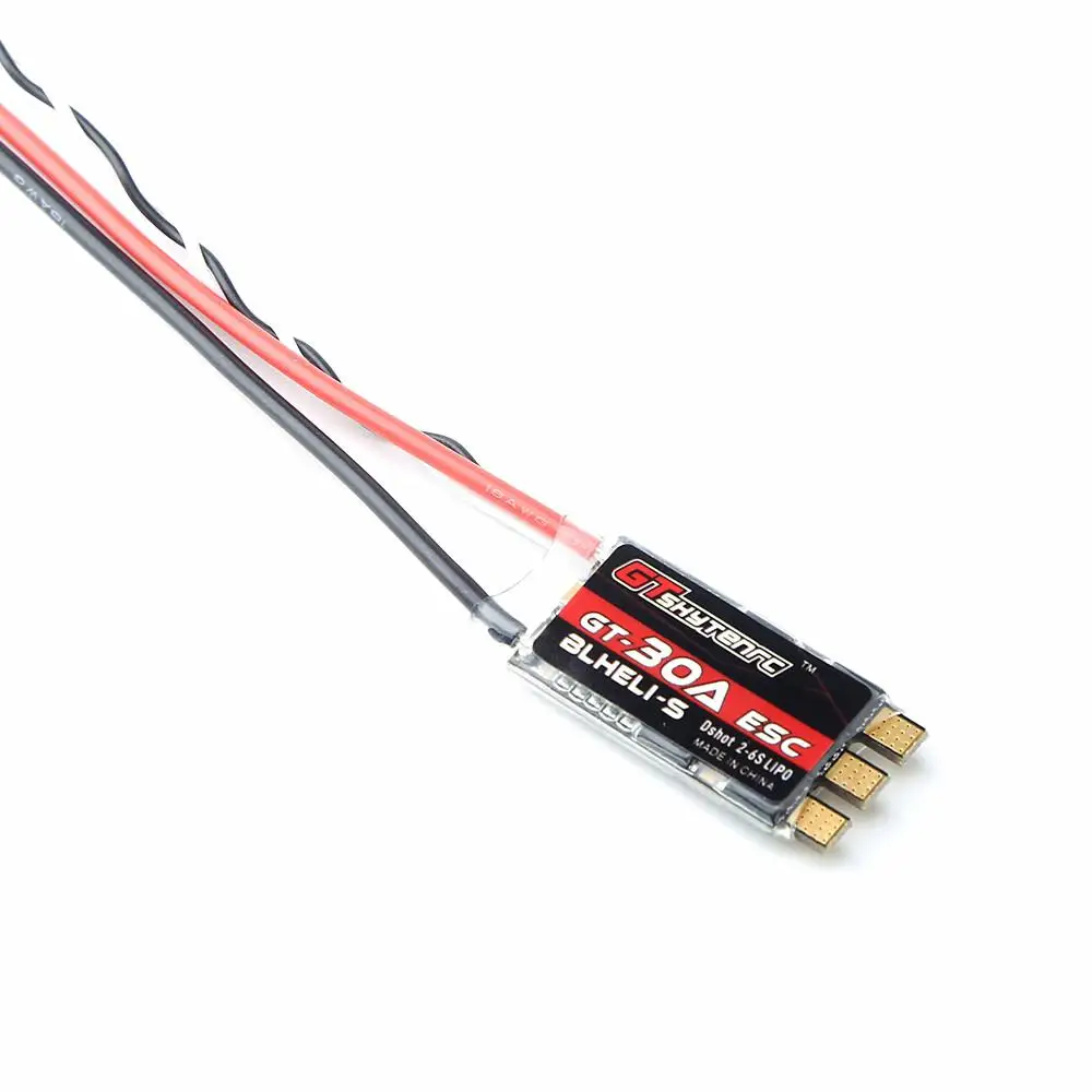 RCtown 4 шт. GTSKYTENRC FVT GT-30A BLlheli-s SPRING 30A ESC 2-6S поддерживает Mulitshot DSHOT Oneshot42 OneShot125