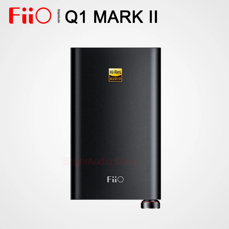 

Fiio Q1 Mark II AK4452 Native DSD USB DAC Headphone Amplifier AMP XM0S 384kHz/32bit for iPhone IOS Android Q1II