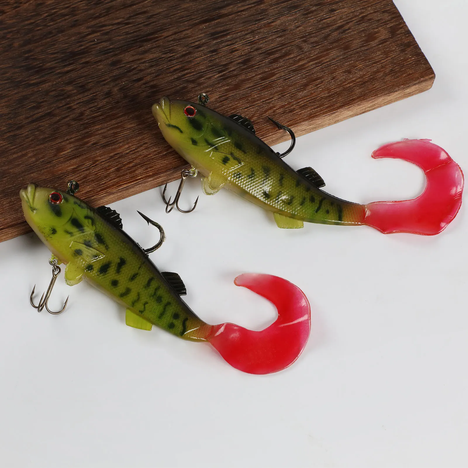 2pcs 18.5cm 75g Fishing Artificial Baits Lead Fish Jigs Big Soft Wobbler Lures Swivels for Fishing Tackle Accessories Ocean
2pcs 18.5cm 75g Fishing Artificial Baits Lead Fish Jigs Big Soft Wobbler Lures Swivels for Fishing Tackle Accessories Ocean
