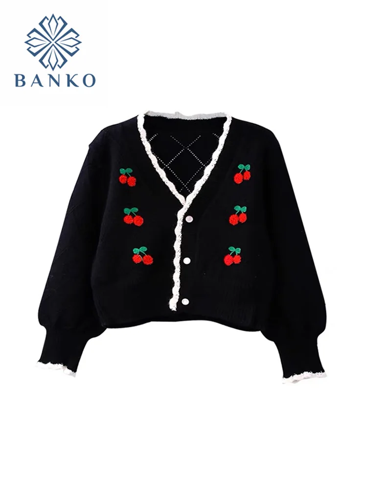 Женский трикотажный кардиган, однобортный свитер с V-образным вырезом и длинным рукавом, осень 2021
Женский трикотажный кардиган, однобортный свитер с V-образным вырезом и длинным рукавом, осень 2021