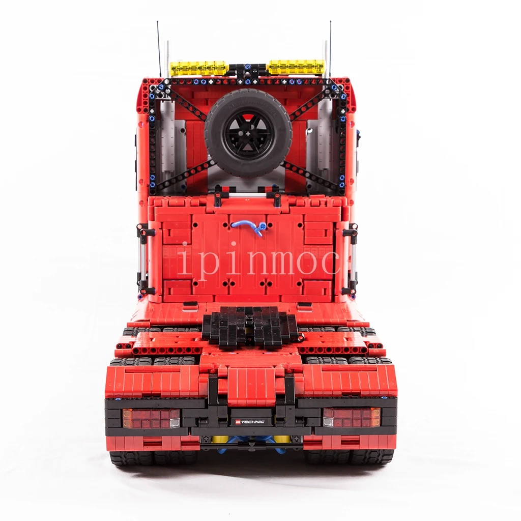 Compatible with LEGO Toy MOC-2475 Red Tractor Truck MOC-4814 Tractor Electric Remote Control Trailer
Compatible with LEGO Toy MOC-2475 Red Tractor Truck MOC-4814 Tractor Electric Remote Control Trailer