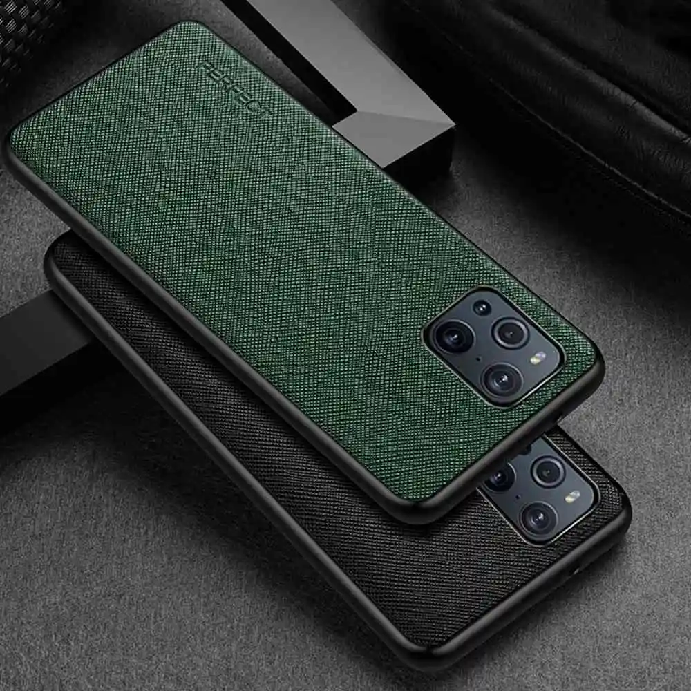Чехол-накладка для Oppo Find X3 Pro из натуральной кожи | Мобильные телефоны и