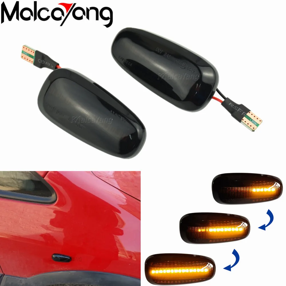 Dynamic Blinker For Opel Zafira A 1999-2005 Astra G 1998-2009 LED Side Marker Light Turn Signal Flowing Water Repeater Indicator
Dynamic Blinker For Opel Zafira A 1999-2005 Astra G 1998-2009 LED Side Marker Light Turn Signal Flowing Water Repeater Indicator