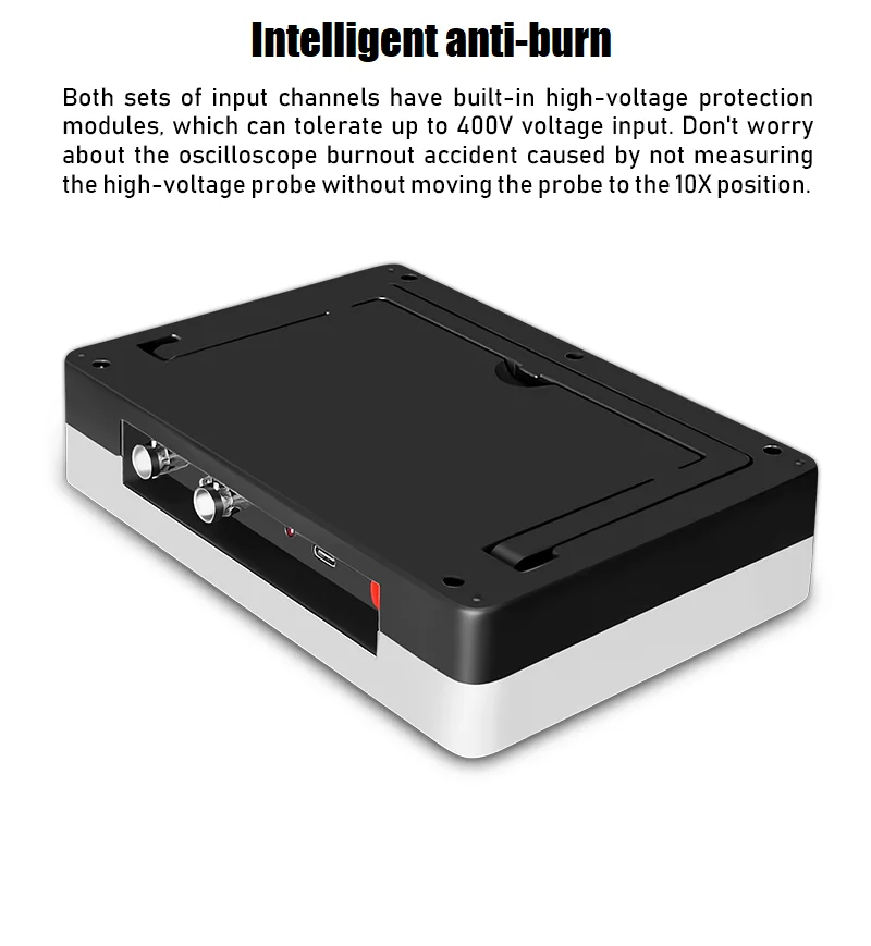 1013D Digital tablet oscilloscope dual channel 100M bandwidth 1GS sampling rate mini tablet digital oscilloscope
1013D Digital tablet oscilloscope dual channel 100M bandwidth 1GS sampling rate mini tablet digital oscilloscope