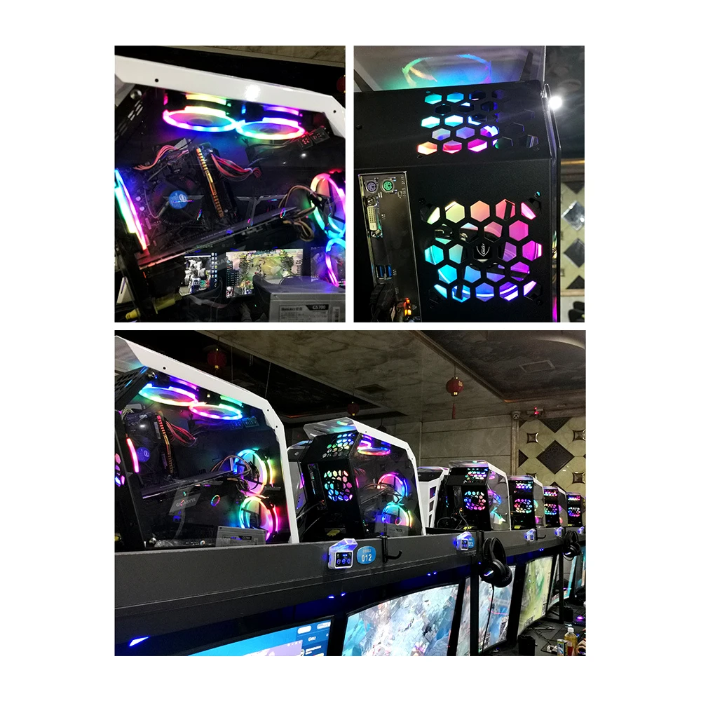 Computer Radiator Fan 12cm Case Cooling RGB Fan Mute Cool Lighting Efficient Heat Dissipation High Speed Three Option 6 Fans
Computer Radiator Fan 12cm Case Cooling RGB Fan Mute Cool Lighting Efficient Heat Dissipation High Speed Three Option 6 Fans