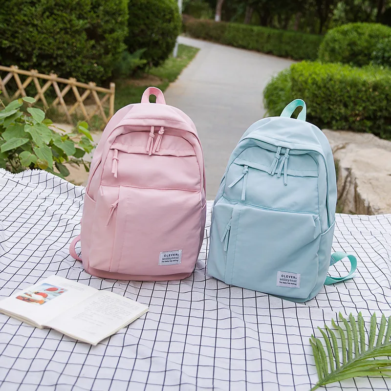 School bag female student cute girl large capacity children's school backpack high school Travel security backpack 2022
School bag female student cute girl large capacity children's school backpack high school Travel security backpack 2022