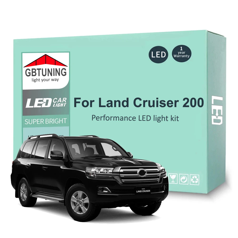Комплект светодиодных ламп для светильник освещения для Toyota Land Cruiser 200 серии 2008-2017 2018 2019 2020, купольная лампа Canbus для чтения автомобиля, 19 шт. 
Комплект светодиодных ламп для светильник освещения для Toyota Land Cruiser 200 серии 2008-2017 2018 2019 2020, купольная лампа Canbus для чтения автомобиля, 19 шт.