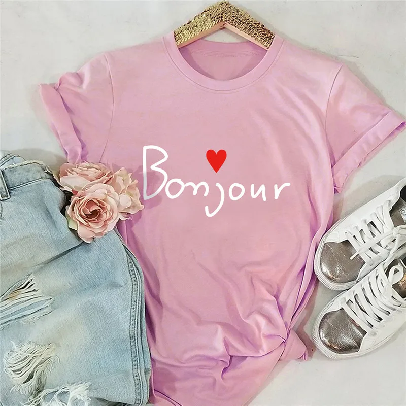 Summer Plus Size T-Shirt Women New Red Heart Print Shirts O Neck Short Sleeve Tees 100%Cotton Woman Tshirts Pink Tops Streetwear
Summer Plus Size T-Shirt Women New Red Heart Print Shirts O Neck Short Sleeve Tees 100%Cotton Woman Tshirts Pink Tops Streetwear