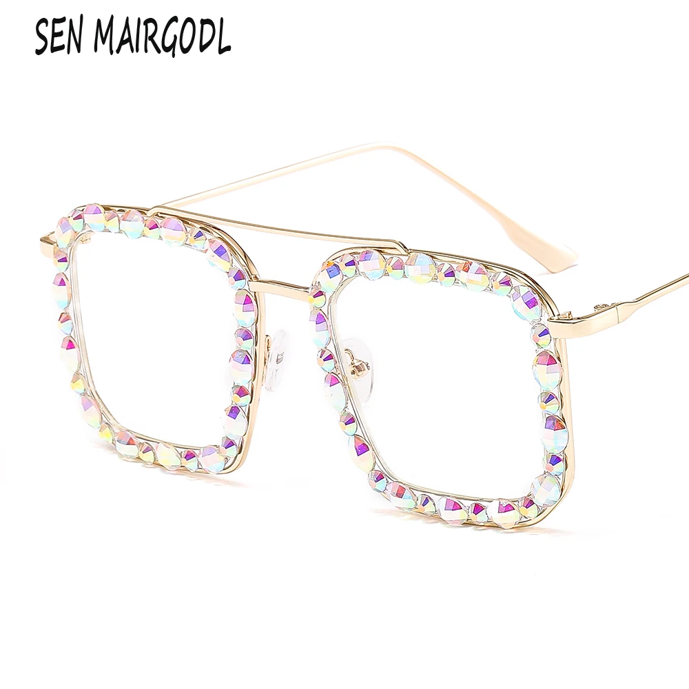 women Oversized square with diamond sunglasses men luxury design Gradient Lens sun glasses UV400 lunettes de soleil pour femmes
women Oversized square with diamond sunglasses men luxury design Gradient Lens sun glasses UV400 lunettes de soleil pour femmes