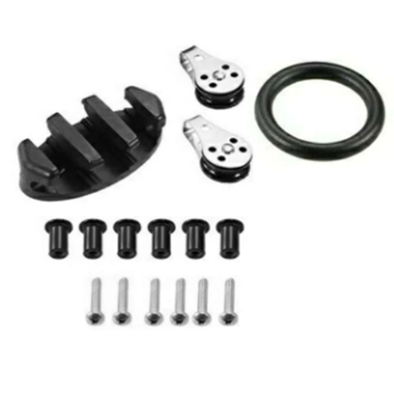 Kayak Rubber Band Equipment Set Black with Screws
Kayak Rubber Band Equipment Set Black with Screws