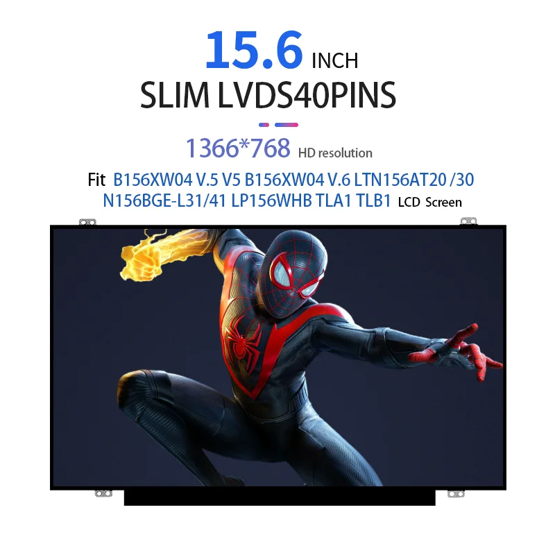 Бесплатная доставка, ЖК-экран 15,6 дюйма, 1366x768, LVDS, 40 контактов, B156XW04, V.5, V5, B156XW04, V.6, LTN156AT20, LTN156AT30, детской L41
Бесплатная доставка, ЖК-экран 15,6 дюйма, 1366x768, LVDS, 40 контактов, B156XW04, V.5, V5, B156XW04, V.6, LTN156AT20, LTN156AT30, детской L41