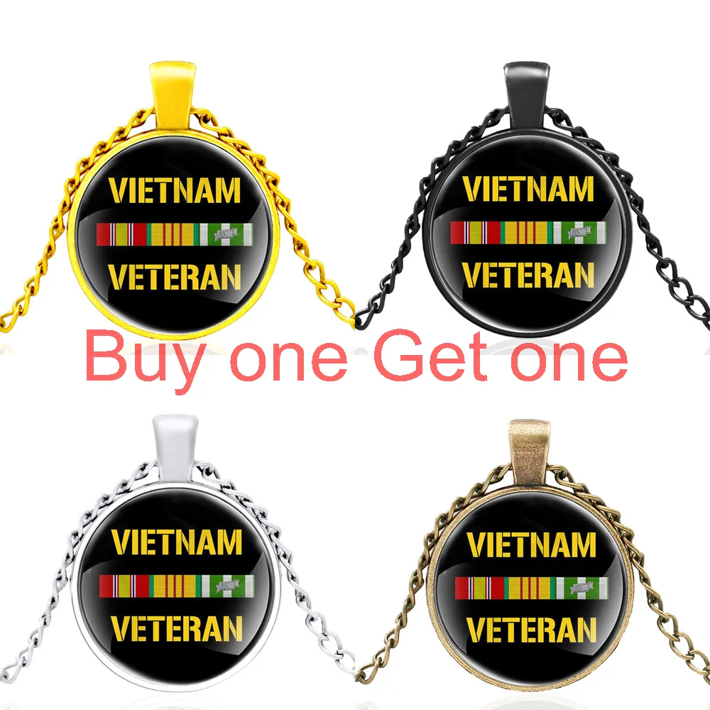 Classic American Veteran Glass Cabochon Charm Pendant Necklace Men Women Jewelry Accessories Gifts
Classic American Veteran Glass Cabochon Charm Pendant Necklace Men Women Jewelry Accessories Gifts