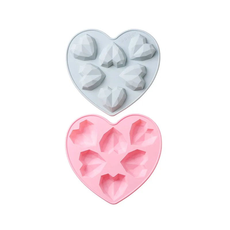6 Cells Creative Three-Dimensional Heart Shape Chocolate Silicone Mould Kitchen Tools For DIY Cake Biscuit Pastry Baking Molds
6 Cells Creative Three-Dimensional Heart Shape Chocolate Silicone Mould Kitchen Tools For DIY Cake Biscuit Pastry Baking Molds
