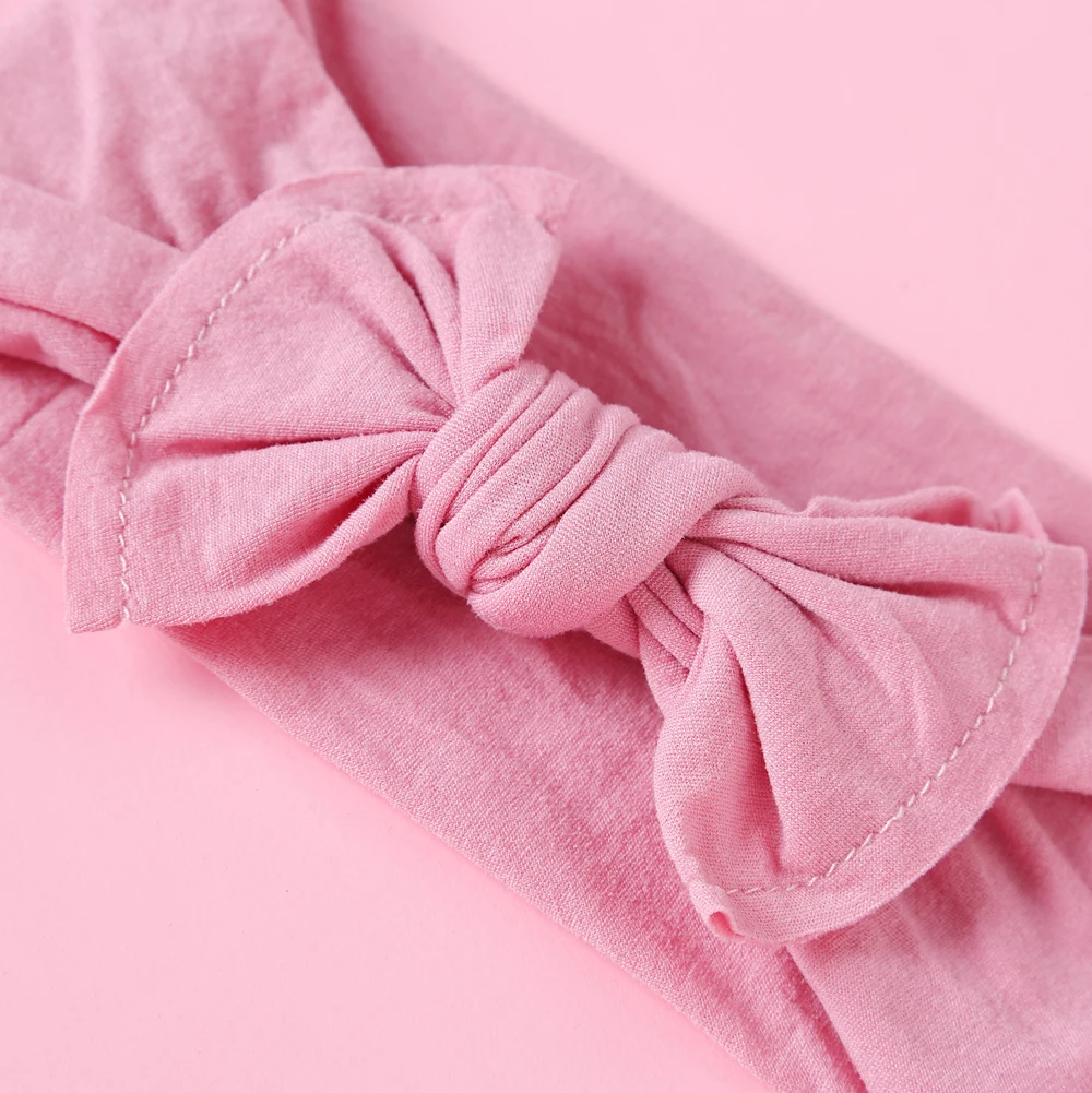 New Baby Girl Solid Bowknot Hairband Cute Soft Head Elastic Headband Bebe Girl Princess Nylon Headband Headwear Hair Accessories
New Baby Girl Solid Bowknot Hairband Cute Soft Head Elastic Headband Bebe Girl Princess Nylon Headband Headwear Hair Accessories