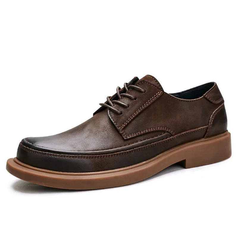 Dress Shoes Boots Men Luxury Brand Shoes Autumn Winter British Retro Men Shoes Cowhide High Quality Genuine Leather All-match
Dress Shoes Boots Men Luxury Brand Shoes Autumn Winter British Retro Men Shoes Cowhide High Quality Genuine Leather All-match