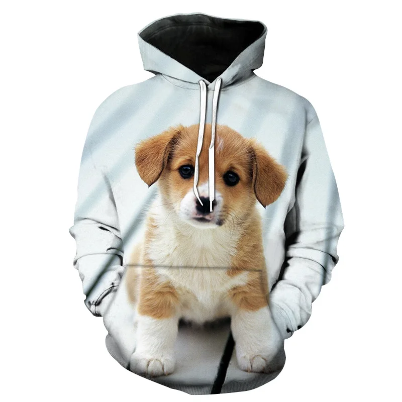 2021 Fashion Hoodies For Women Mens Pocket Hoodie Cute Dog 3D Print Cute Animal Puppy Pullover Cool Hip Hop Hooded Sweatshirt
2021 Fashion Hoodies For Women Mens Pocket Hoodie Cute Dog 3D Print Cute Animal Puppy Pullover Cool Hip Hop Hooded Sweatshirt
