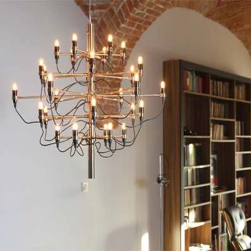 Modern Nordic simple creative 18/30 /50 light LED bulbs Chandeliers Gold metal luxury pendant for living room ining room hotel
Modern Nordic simple creative 18/30 /50 light LED bulbs Chandeliers Gold metal luxury pendant for living room ining room hotel