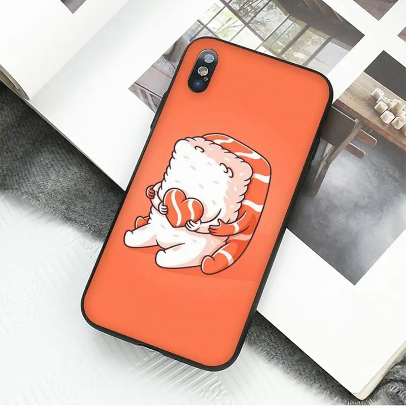 Чехол для телефона с суши Coque Shell iPhone 8 7 6 6S Plus 5 5S SE 2020 11 11pro max XR X XS MAX | Мобильные