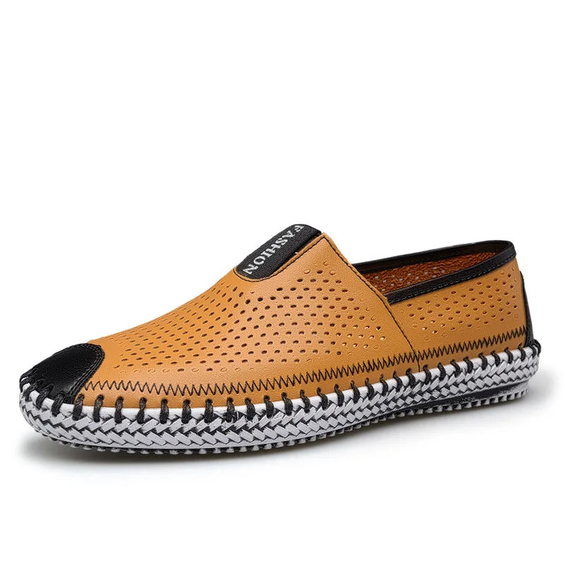 2017 Men Shoes Summer Fashion Breathable Men Casual Shoes Elastic Band High Quality Leather Male Shoes Plus Size 38-45
2017 Men Shoes Summer Fashion Breathable Men Casual Shoes Elastic Band High Quality Leather Male Shoes Plus Size 38-45