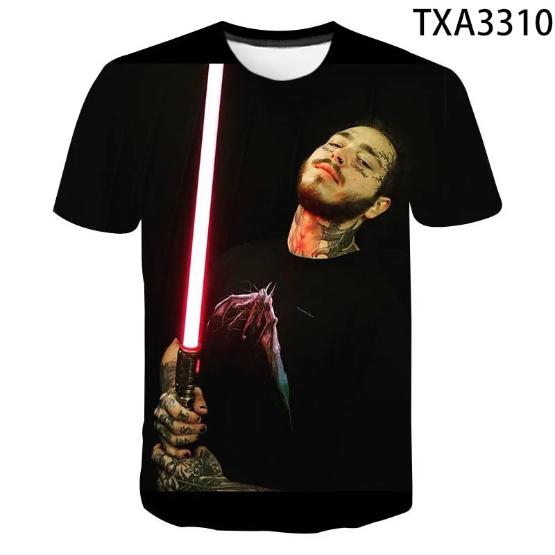 2021 Singer Post Malone 3d Printed T-shirt Women/men Fashion Casual Harajuku Shirt Summer Short Sleeve Hip Hop Streetwear Tops
2021 Singer Post Malone 3d Printed T-shirt Women/men Fashion Casual Harajuku Shirt Summer Short Sleeve Hip Hop Streetwear Tops