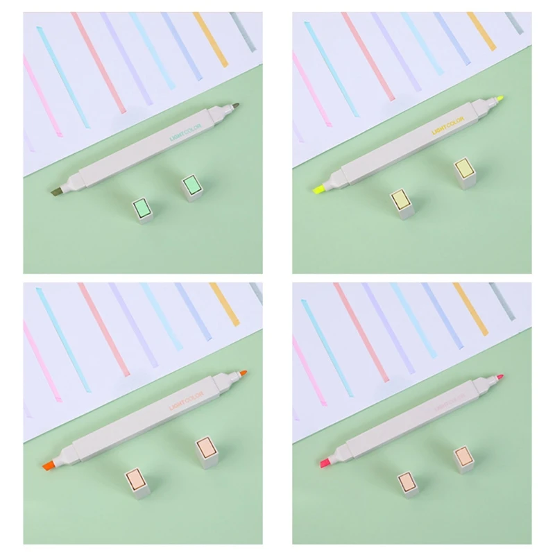 Multi-color Artist Highlighter, Double-headed Paint Markers, Used for Painting, Coloring, and Sketching (6 Colors)
Multi-color Artist Highlighter, Double-headed Paint Markers, Used for Painting, Coloring, and Sketching (6 Colors)